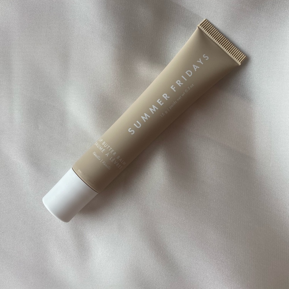 Summer Fridays Lip Butter Balm in Vanilla (used once, full size)